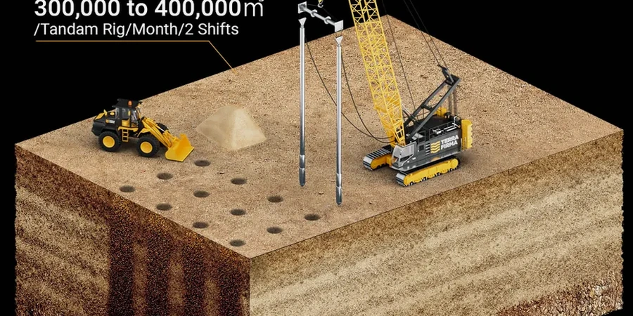 Vibrocompaction Design for Edmonton's Glacial Soils